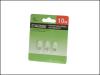 G4 Halogen Capsules 10 Watt 12 Volt  Pack 3