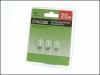 G4 Halogen Capsules 20 Watt 12 Volt  Pack 3
