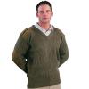 Commando V - Neck Sweater -Olive