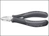 ESD Electronics Diagonal Cutters - Round Bevelled 77 12 115