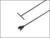 339C Stopcock Key 42in - Crutch Pattern