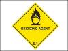 Hazard Diamond Sign Oxidising Agent