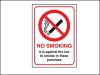 No smoking PVC A5 Sign