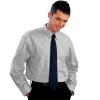 Oxford Weave Shirt (Long Sleeve) - Grey
