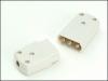 White 5 amp 3 Pin Plug & Socket
