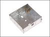Metal Back Box 25mm 1 Gang