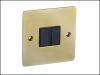 Mirror Brass 2 Gang 2 Way Switch