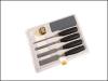 4 Piece Chisel Set / Oil & Stone 0-16-169