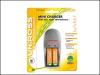 Mini Usage Charger + (2) AA Batteries
