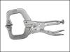 4SP Locking C Clamp 4in - Swivel Pad