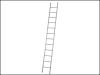 Industrial Single Aluminium Ladder 7 Rungs