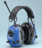 AM/FM Radio Earmuffs Aware™ Push to Hear Outside Noise FREE SAFETY GLASSES