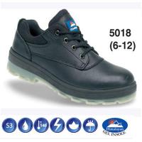 Black Leather Safety Shoe S3