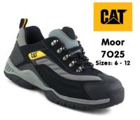 Moor Safety Trainer SB Black/Silver With Protective Toe Cap 6-12 7025