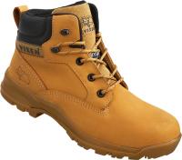 Ladies Waterproof Safety Non Metallic Boot Honey Onyx VX950c
