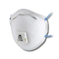 8322 Valved FFP2 Cupped Disposable Respiratory Masks Box of 10