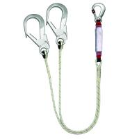 Vertex 8185 Fall Protection Twin Leg Energy Absorbing Rope Lanyard