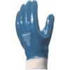 NI155 Full Coated Nitrile Safety Work Glove with Ribbed Cuff