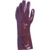 PVC7335 Red PVC Coated Safety Work Glove Length 35CM
